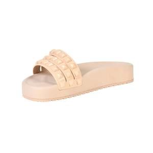 Carmen Sol Shoes New Carmen Sol Franco Strap Slides In Blush